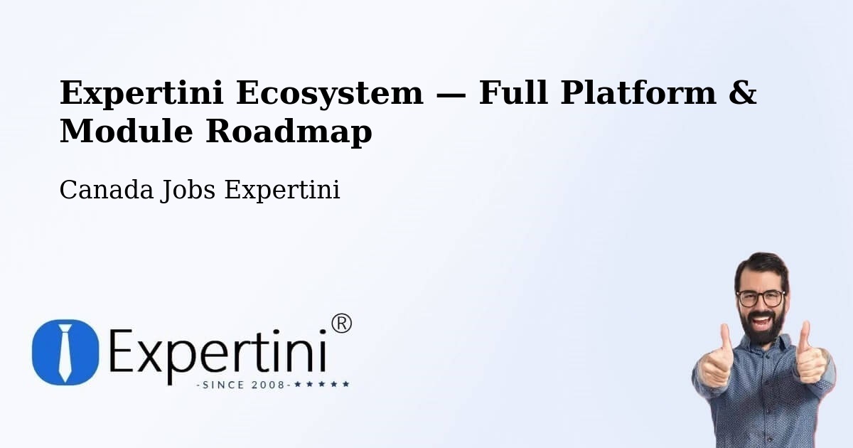 Expertini Ecosystem — Full Platform & Module Roadmap – Delta
